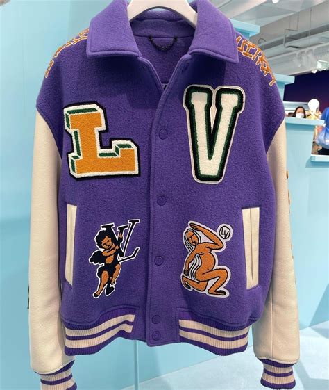 college jacket louis vuitton|Louis Vuitton varsity jacket.